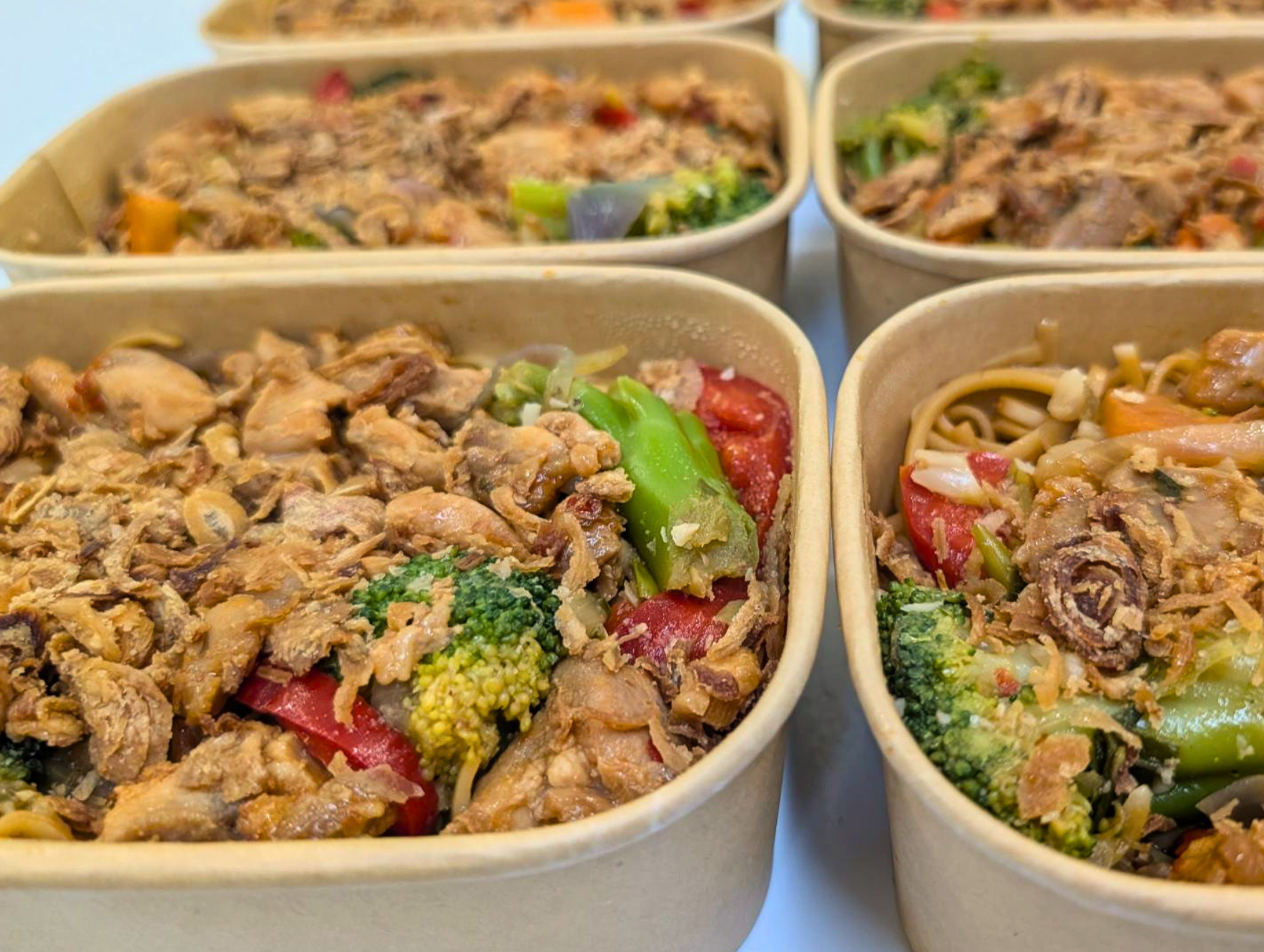Chicken Stir Fry - Sticky Ginger and Chilli