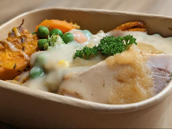 Sunday Roast Pork with Apple Sauce