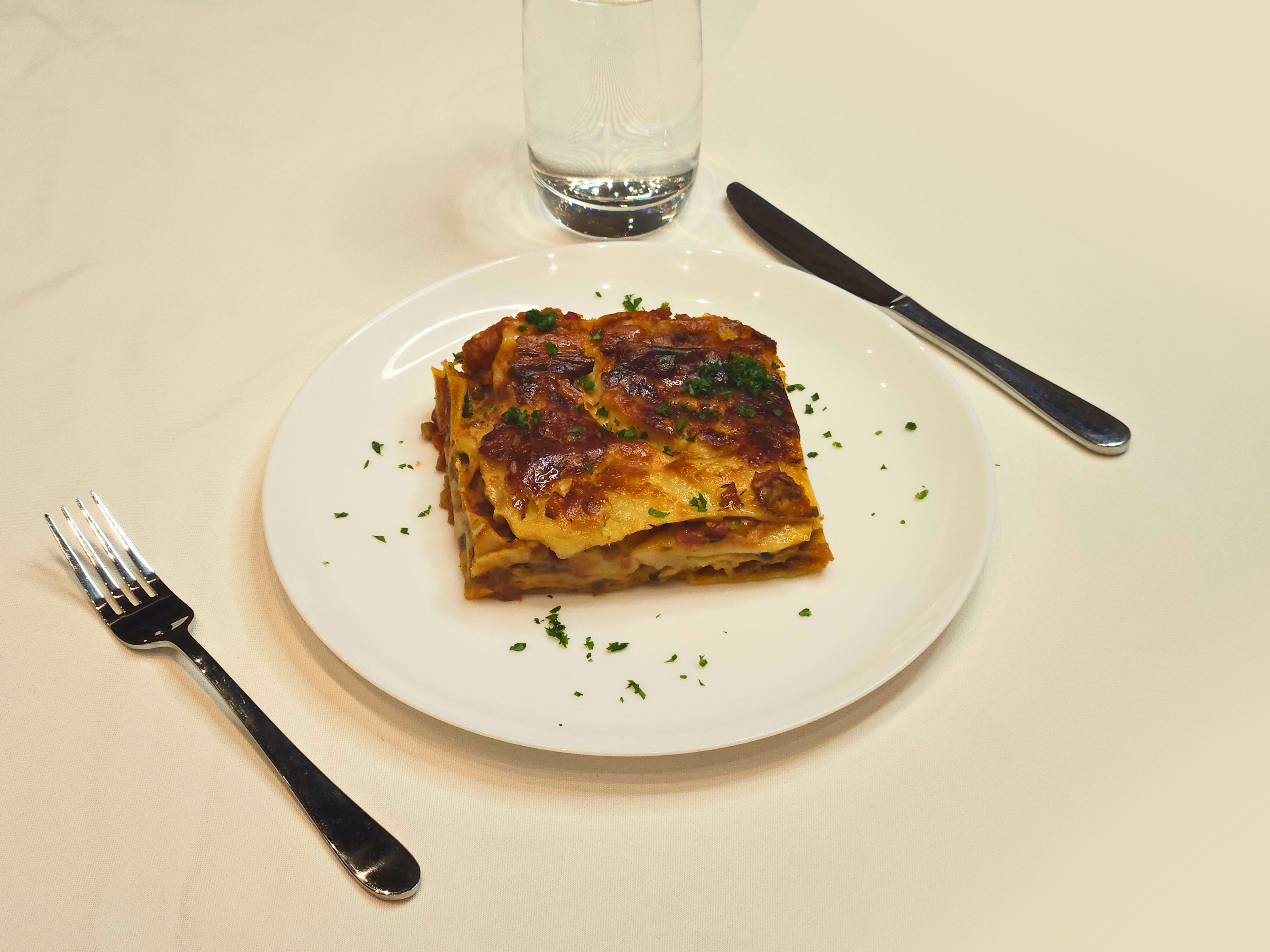 Roast Vegetable and Lentil Lasagna
