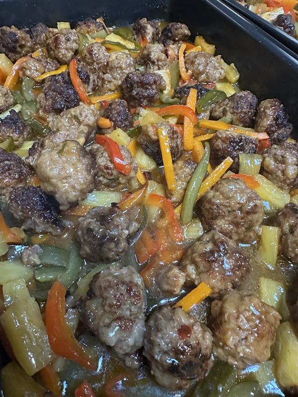Sweet and Sour Meatballs