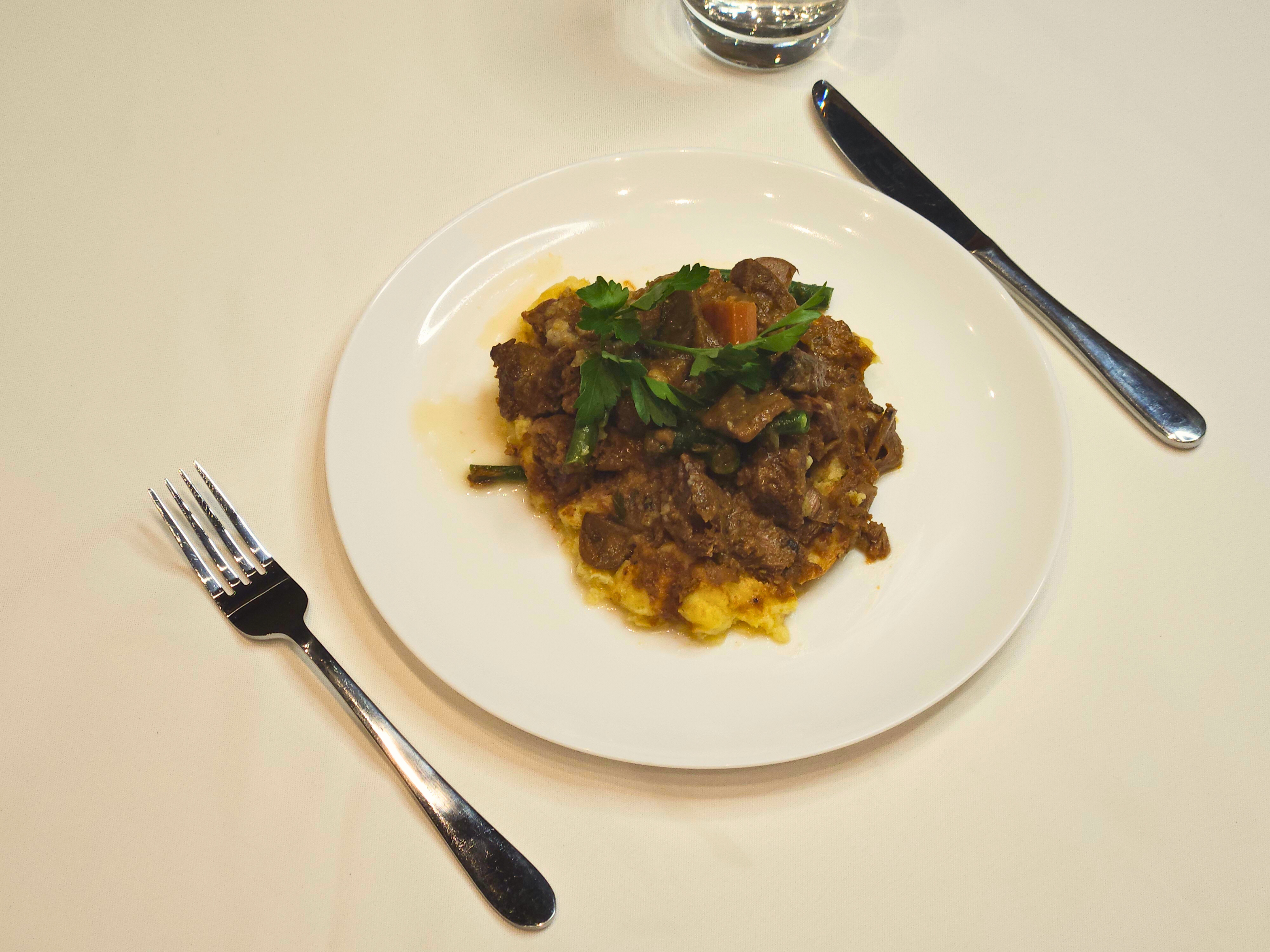 Steak and Ale Ragout with Pasta