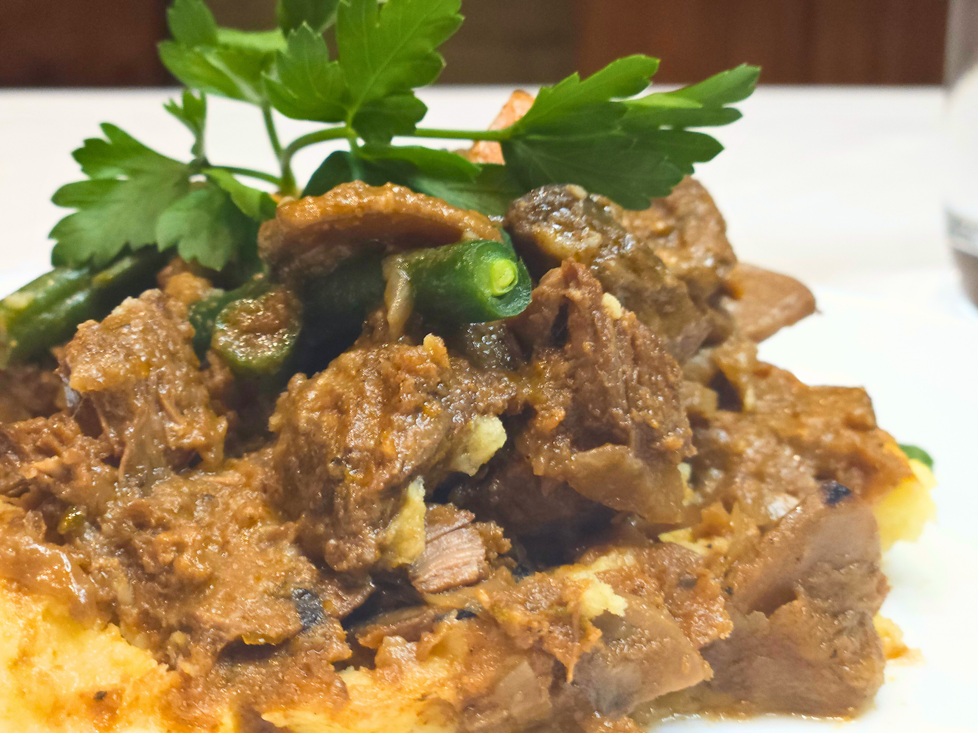 Steak and Ale Ragout with Pasta